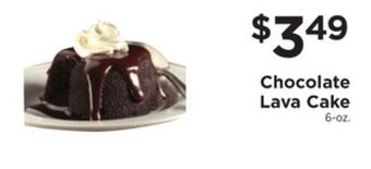 ShopRite Chocolate lava cake offer