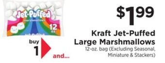 ShopRite Jet-puffed large marshmallows offer
