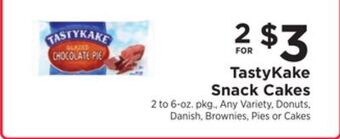 ShopRite Snack cakes offer