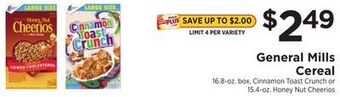 ShopRite Cereal offer