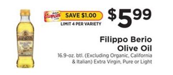 ShopRite Olive oil offer