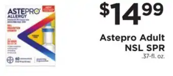 ShopRite Adult nsl spr offer