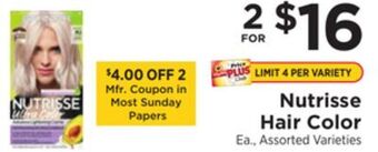 ShopRite Hair color offer