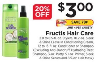 ShopRite Hair care offer