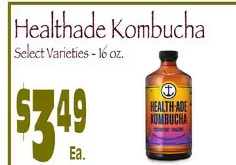 Wild By Nature Healthade kombucha offer
