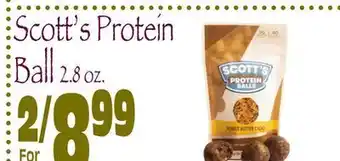 Wild By Nature Scott's protein ball offer