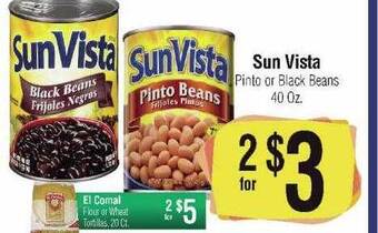 Big Saver Foods Sun vista pinto or black beans offer
