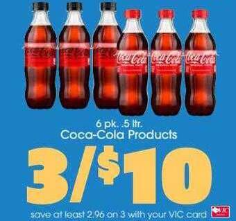 Harris Teeter Coca-cola products offer