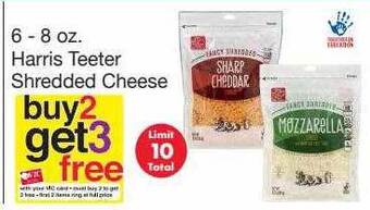 Harris Teeter Harris teeter shredded cheese offer