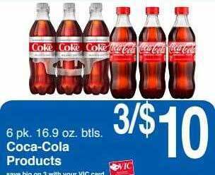 Harris Teeter Coca-cola products offer