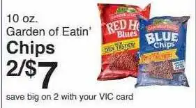Harris Teeter Garden of eatin' chips offer