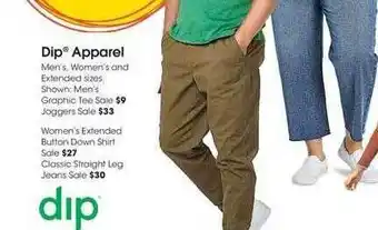 King Soopers Dip apparel men's women's and extended sizes women's extended button down shirt offer