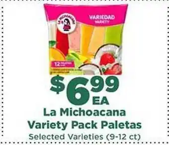 Northgate Market La michoacana variety pack paletas offer