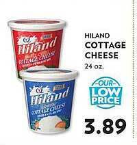 Reasors Hiland cottage cheese offer