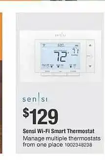 Sensi wi-fi smart thermostat