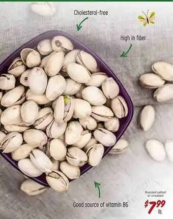 Sprouts Farmers Market Roasted salted or unsalted offer