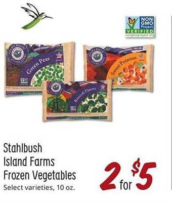 Sprouts Farmers Market Stahlbush island farms frozen vegetables offer