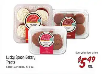 Sprouts Farmers Market Lucky spoon bakery treats offer
