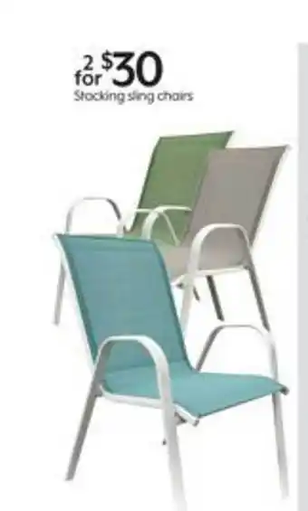 Bealls Stocking sling chairs offer