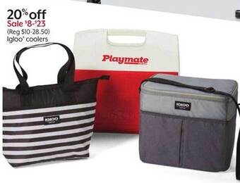 Bealls Igloo coolers offer