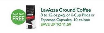 Publix Lavazza ground coffee offer