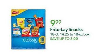 Publix Frito-lay snacks offer
