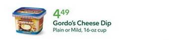 Publix Gordo's cheese dip offer