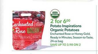 Publix Potato inspirations organic potatoes offer