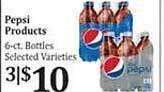 Rosauers Pepsi products offer