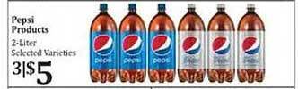 Rosauers Pepsi products offer