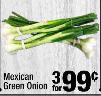 Super King Markets Mexican green onion offer