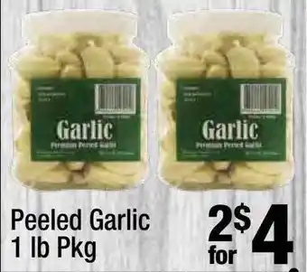 Super King Markets Peeled garlic offer
