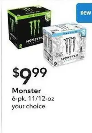 Weis Markets Monster offer