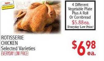Ingles Markets Rotisserie chicken offer