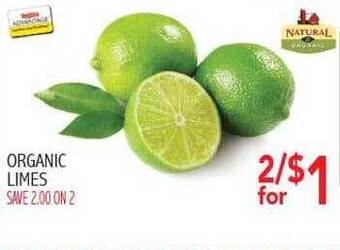 Ingles Markets Organic limes offer