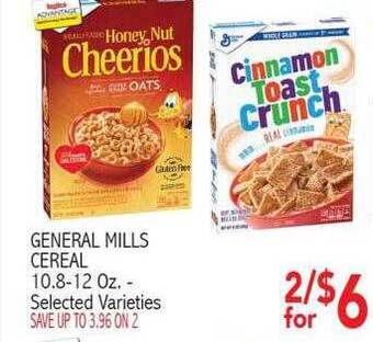 Ingles Markets General mills cereal offer