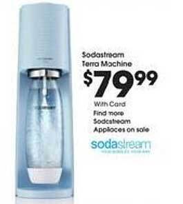 Kroger Sodastream terra machine offer