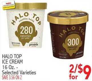 Ingles Markets Halo top ice cream offer