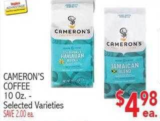 Ingles Markets Cameron's coffee offer