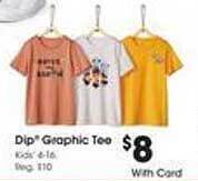 Kroger Dip graphic tee offer