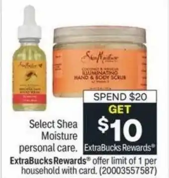CVS Shea moisture personal care offer