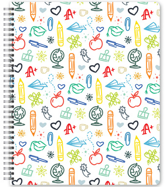 Walmart 3birds design 12-month undated teacher planner, 9" x 11", spiral bound offer