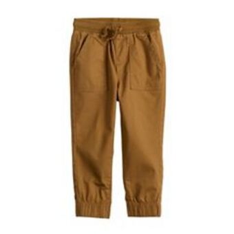 Kohl's Boys 4-12 jumping beans® pull-on twill jogger in regular, slim & husky offer