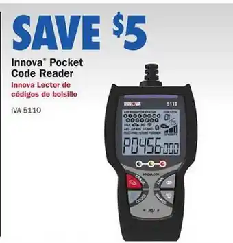 Carquest Innova pocket code reader offer