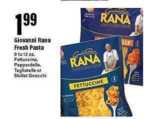 Big Y Giovanni rana fresh pasta offer