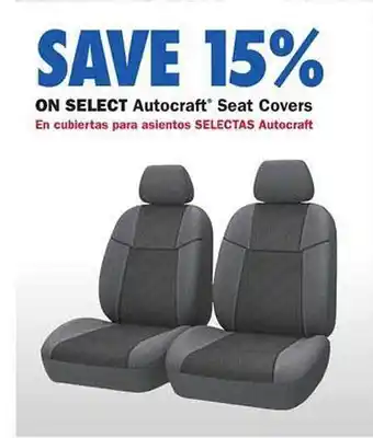 Autocraft seat covers