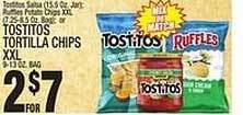 Ctown Tostitos tortilla chips xxl offer