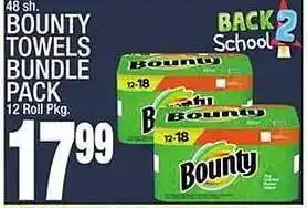 Ctown Bounty towels bundle pack offer