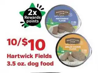 Pet Supplies Plus Hartwick fields 3.5 oz. dog food offer