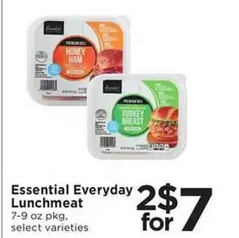 SHOPPERS Essential everyday lunchmeat offer
